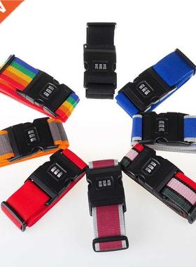 High 2M Rainbow Password Lock Packing Luggage Bag with Lugga