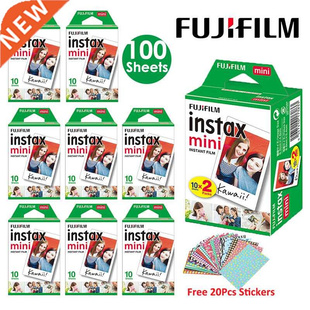 Fujifilm Instax Mini Film White 10 20 40 60 80 100 Sheets Fo