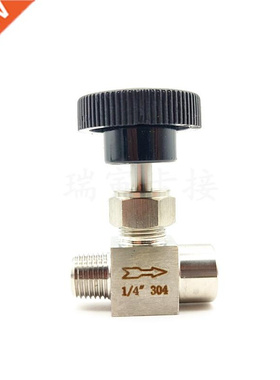 needle valve Adjuable 1/4'' 3/8''1/2'' male to female thr