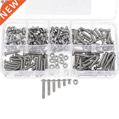 230pcs M3SH3 M3 Stainless Steel Hex Socket Button Head Cap