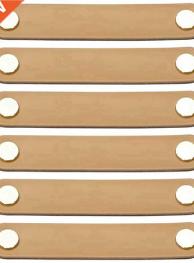 6 Pieces Furniture Handles, Leather, Leather Handle, Furnitu