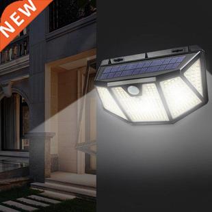 310 LED Solar Wall Ligs Motion Sensor 3-Mode Waterproof Ou