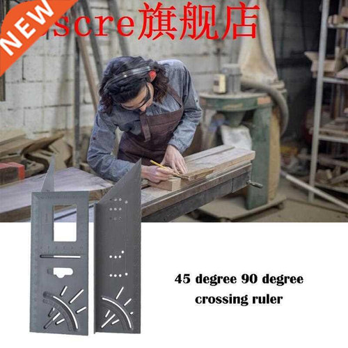 Plastic Woodworking Ruler Excellent ABS Square Layout Miter