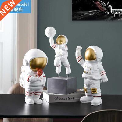 Creative Cartoon Spaceman Figure Resin Craft Astronaut Mini