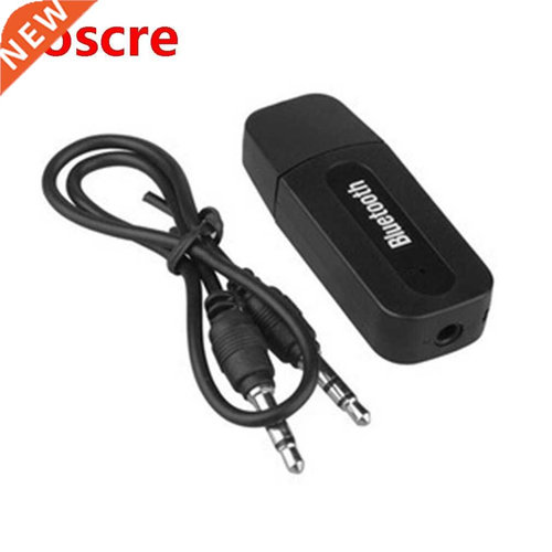 USB Car Adapter 3.5mm Jack Receiver Wireless AUX Audio MP3 M