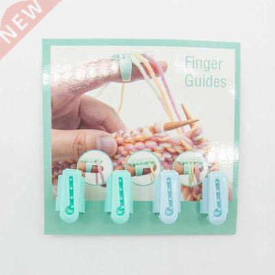 4pcs/set Finger Splitter Sweater Wool Knitting Tool 4 Yarn G