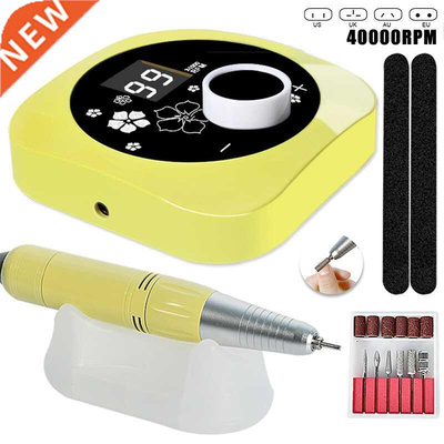 New 40000/20000 RPM Electric Nail Drill Manicure Machine App