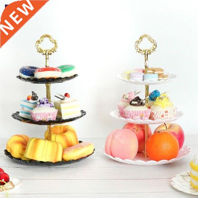 1pc Fruit Dessert Stand Rack 3 Tiers Cake Display Plate