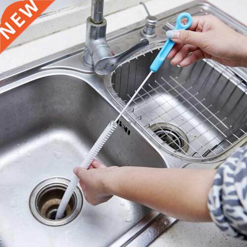 Cleaning tools Bendable sewer pipeline dredge sink hair kit