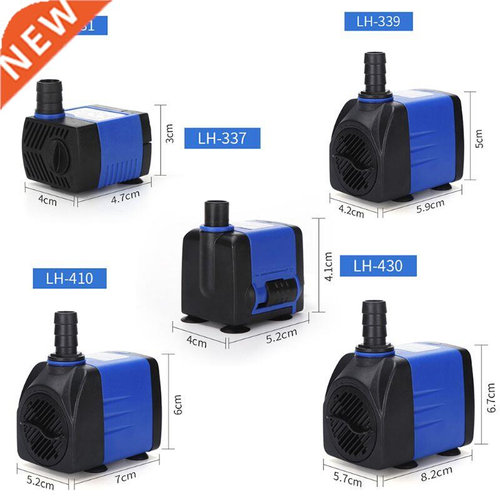 EU Plug 220 240V Submersible Water Fountain Pump Filter Aqu