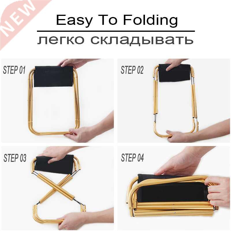 Ultralight Folding Chair Picnic Camping Chair Travel Foldabl