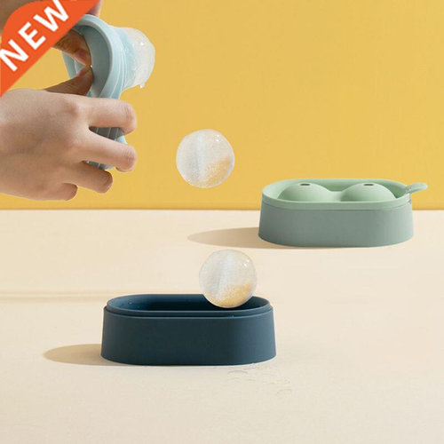 1.97inch 2 Large Sphere Mold Silicone Ice Cube Trays Round