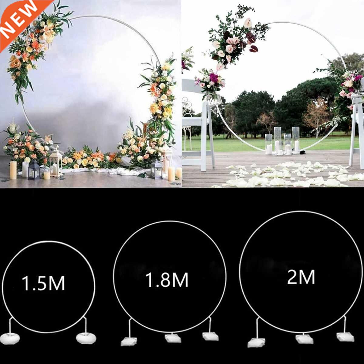 Round Balloon Arch Holder Bow of Balloon Circle Wreath Ballo