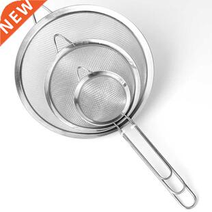 Fine Mesh Stainless Steel Strainer Sieve Juice Egg Filter Co