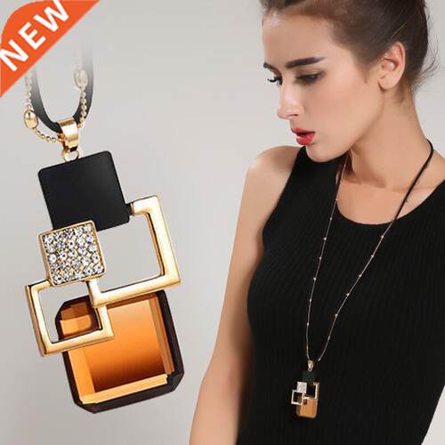 BYSPT Long Necklaces& Pendants for Women Collier Fem