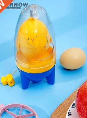 Manual Golden Egg Beater Puller Scrambler Hand White Yolk