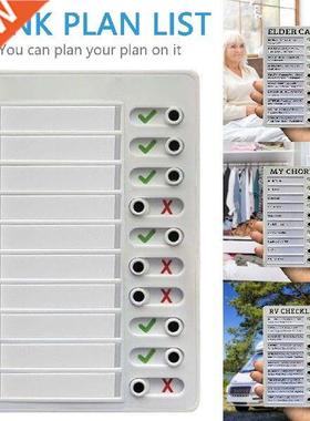 Blank Planning Checklist List To Do List Memo Board Detachab