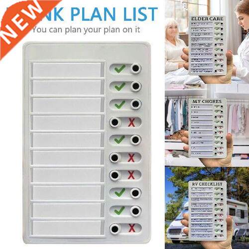 Blank Planning Checklist List To Do List Memo Board Detachab