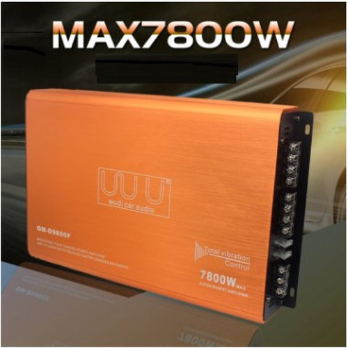 12V 7800W  audio four way power amplifier 4-channel high pow