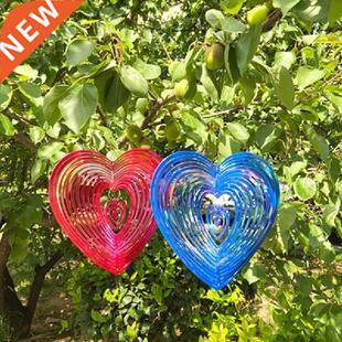 Beating Heart Wind Spinner ABS Wind Catcher Love Wind Chime