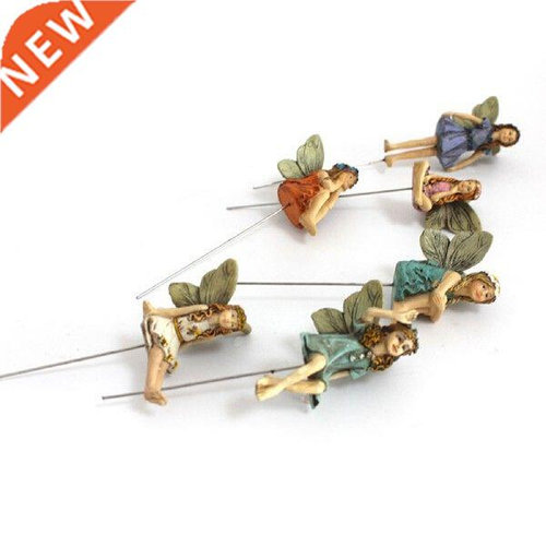 Fairy Garden 6pcs Miniature Fairies Figurines Accessories