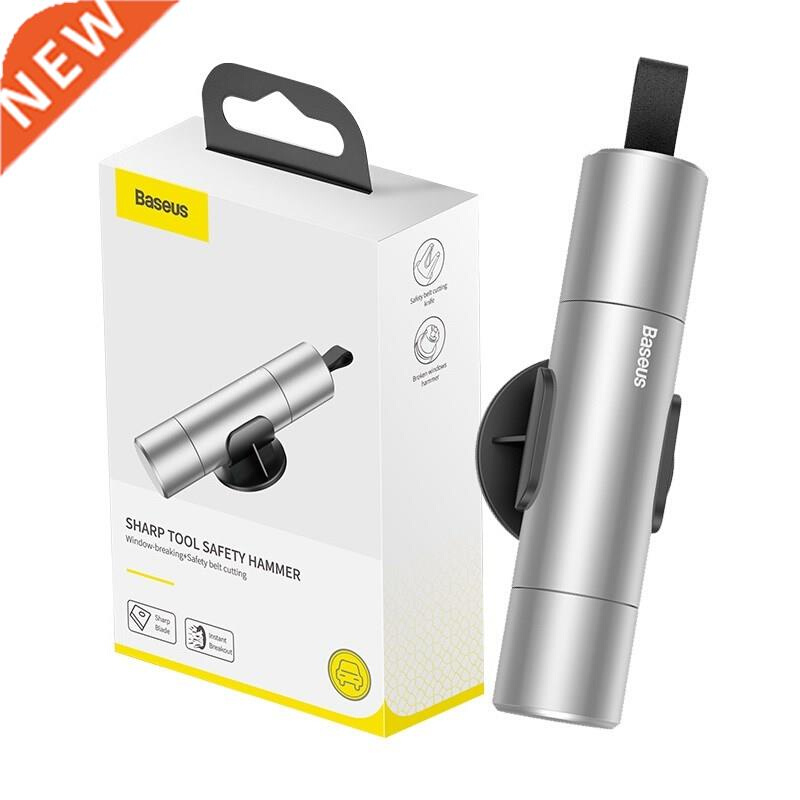 Baseus Car Safety Hammer Auto Emergency Glass Window Breaker