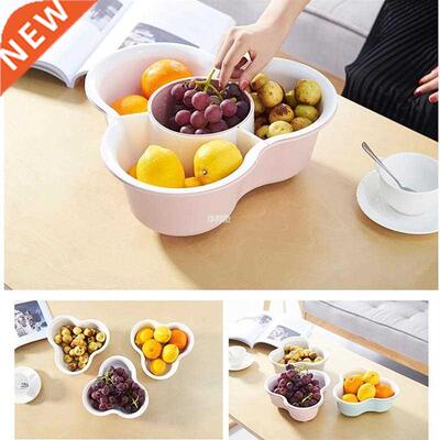 Pot Vegetable Platter Fruit Plate Drain Basin Drain Basket D