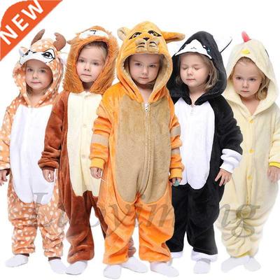 Kigurumi Children's Pajamas For Boys Girls Unicorn Pajamas F