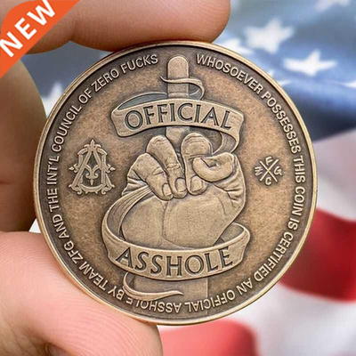 Commemorative Coin Gift Memorial Collectible Challenge Joke