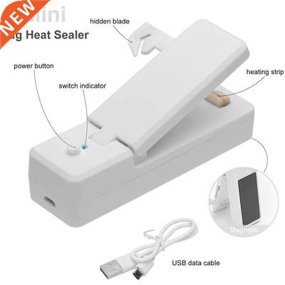 New Mini Heat Sealer Household Accessories USB Charging
