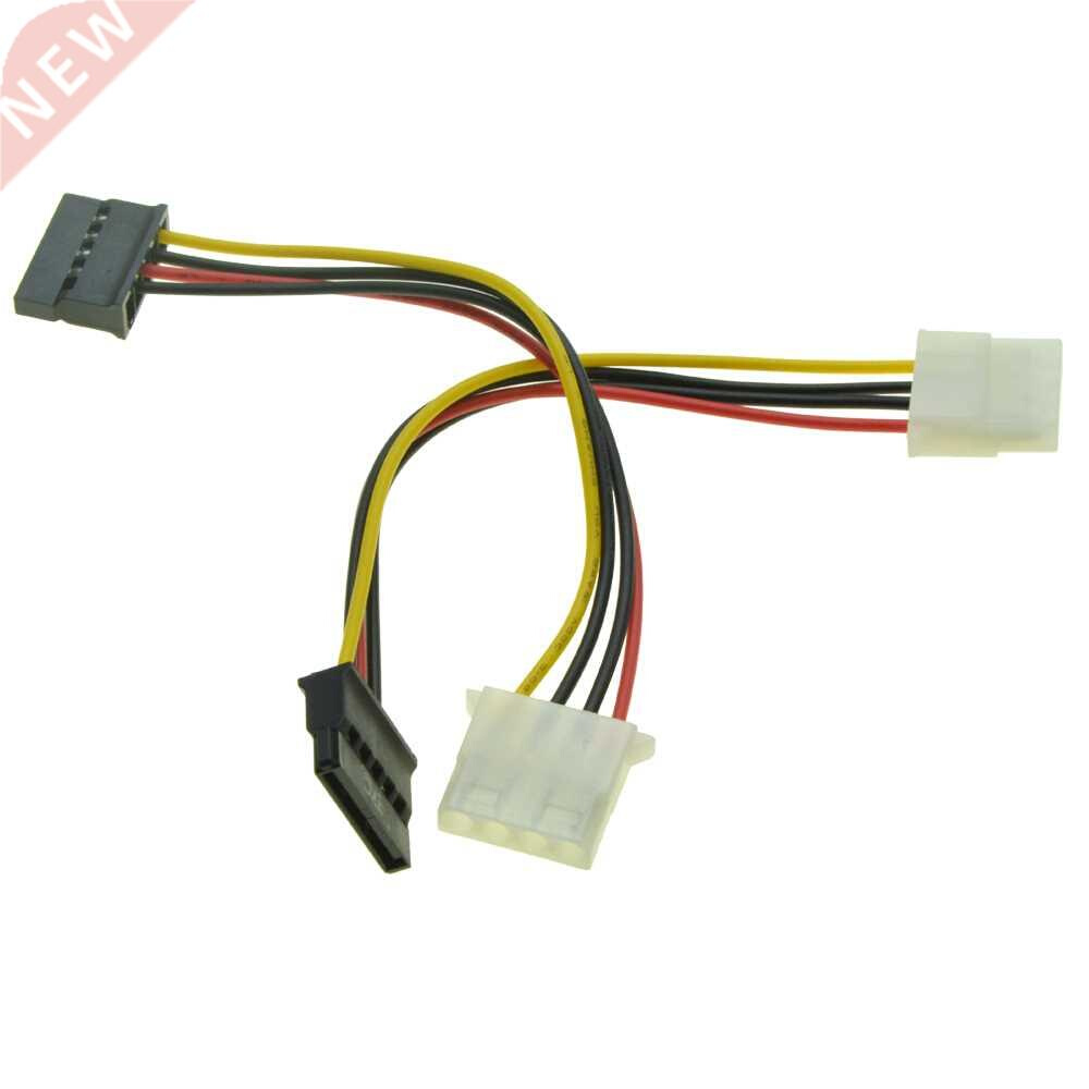 5pcs/lot 4Pin Molex IDE Female TO 15pin Serial ATA Female Po