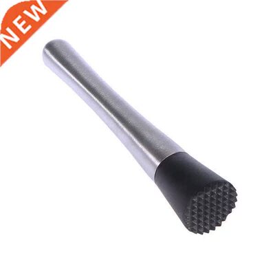 Stainless Steel Cocktail Muddler Stirrer Ice Crusher Stick