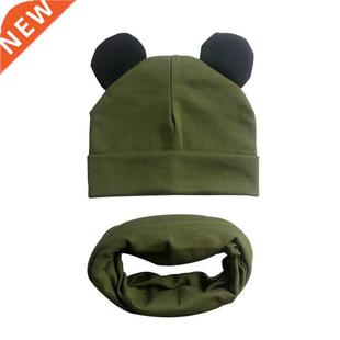 Baby Hat Cotton Ear Cap For Boys And Girls Winter Hat Scarf