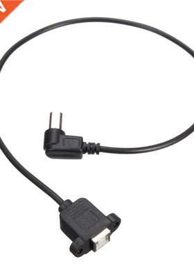 USB 2.0 Elbow B Male to Female Cable Connector AdapterUSB Ty