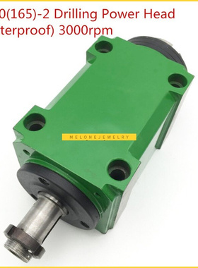 1500W 1.5KW 2hp Power Head  Max. 3000rpm Machine ool Spindle