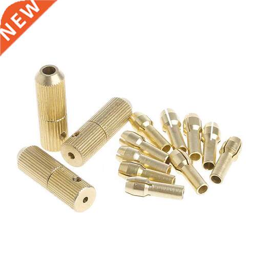 P82C +10Pcs 0.5-.2mm Micro Twist Hand Drill Kit Chuck