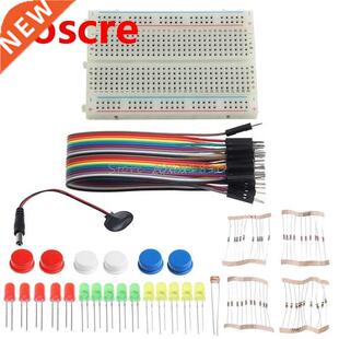 Electronic Starter Kit Mini Breadboard LED Jumper Wire Teste