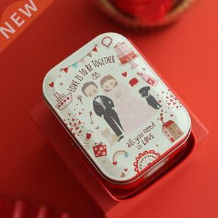 Red Cartoon Bride 1PC Groom Handle And Wedding Portable
