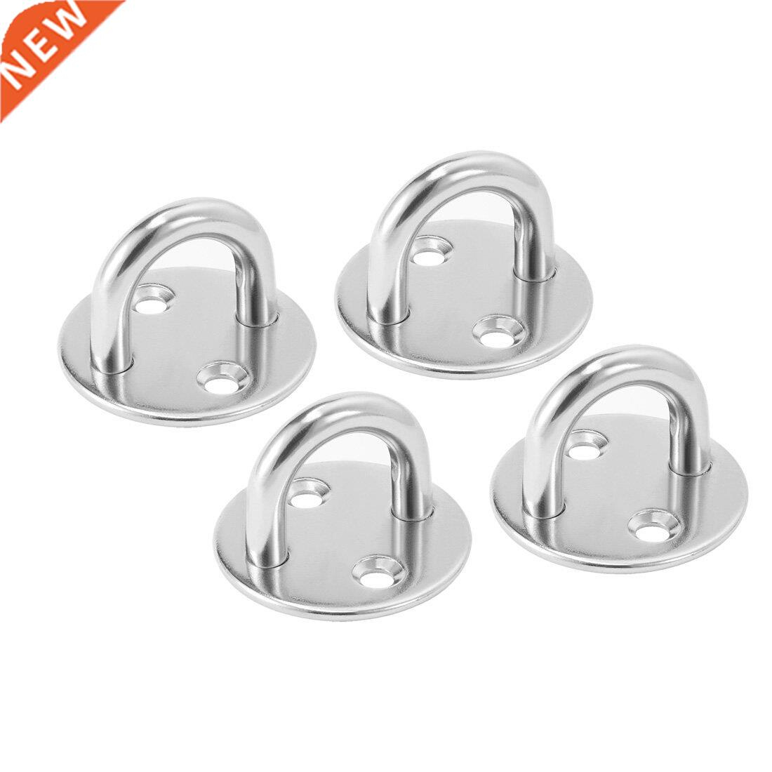 304 Pad Eye, 2inch Round Base, 8mm Sail Shade Plate Boat Rig
