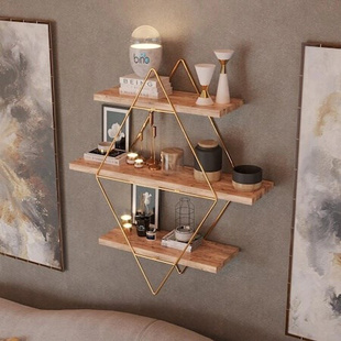 Solid Wall Shelf Large Bathroom Prism Kitchen Bookcase Size