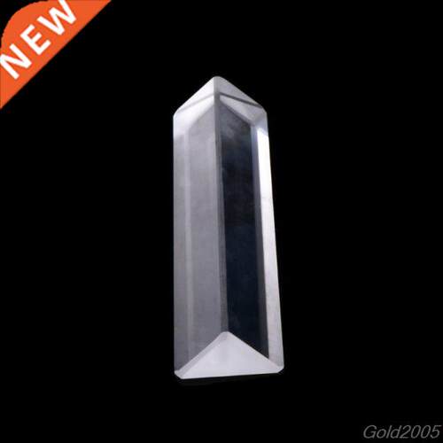 1Pc K9 Optical Glass Right Angle Reflecting Triangular Prism