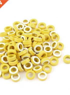 100x DPTK5026 Iron Power Core Toroidal Ferrite Rings Yellow