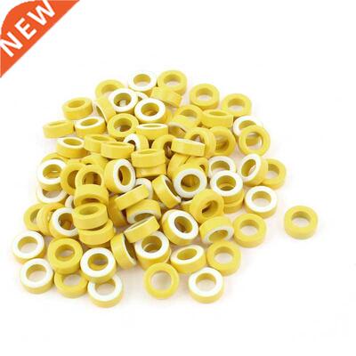 100x DPTK5026 Iron Power Core Toroidal Ferrite Rings Yellow