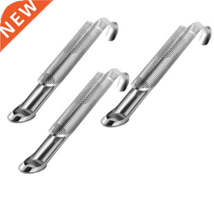 3 Pieces Stainless Steel Tea Strainer,Hook Handle Tea Strain