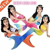 Child mermaid swimsuit Mermaid tail girl mermaid costume