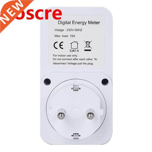 EU Plug Digital Energy Meter Wattmeter Wattmeter Watt Monit