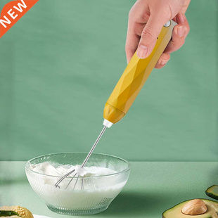 Home Electric Handle Egg Beater Coffee Milk Stick Stirrer Fr