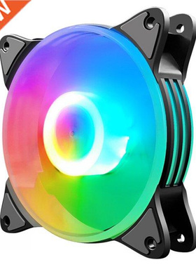 Newe 12cm PC Cooling Fan Silent Chassis Cooling Fan 5 Colo