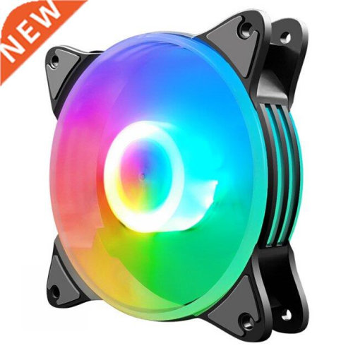 Newe 12cm PC Cooling Fan Silent Chassis Cooling Fan 5 Colo