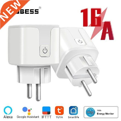 EU Plug WIFI Remote Socket Smart Timer Voice Control EU